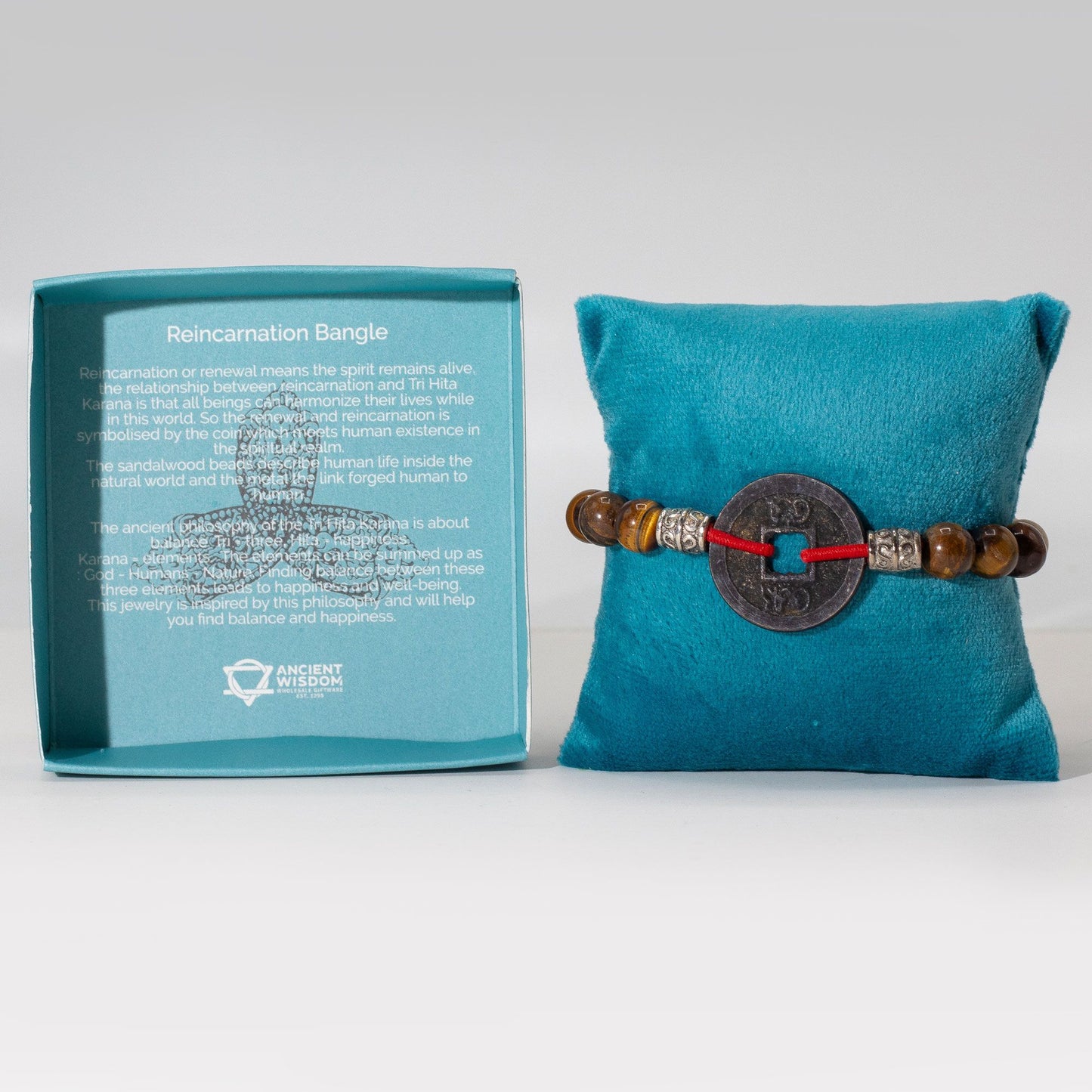 Pulsera Tri Hita Karana Bangle “Reencarnación”