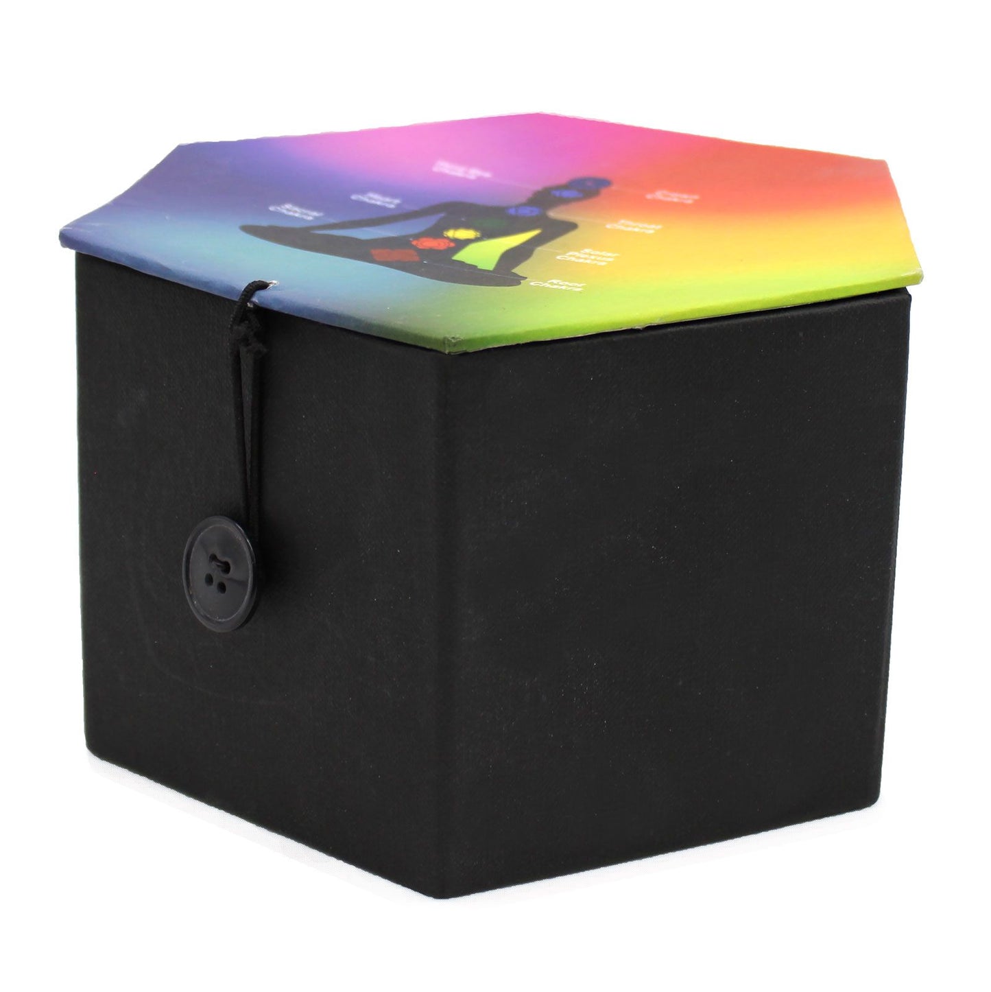 Juego de Cuenco Tibetano - Movimientos de Yoga - Blanco/Azul 10,7 cm