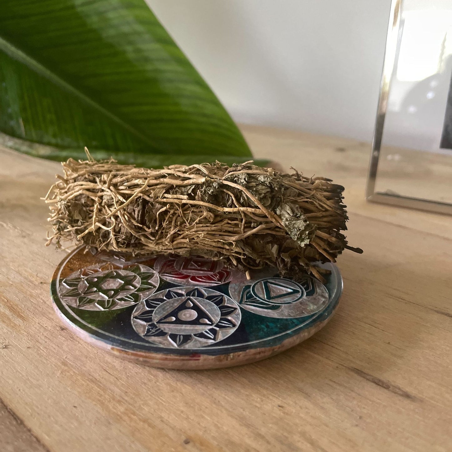 | Porta Incienso de Cono en Disco de Esteatita 10 cm – Siete Chakras