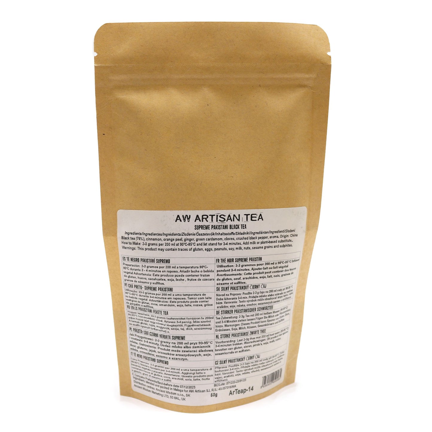 50g Té Negro Pakistaní Supremo