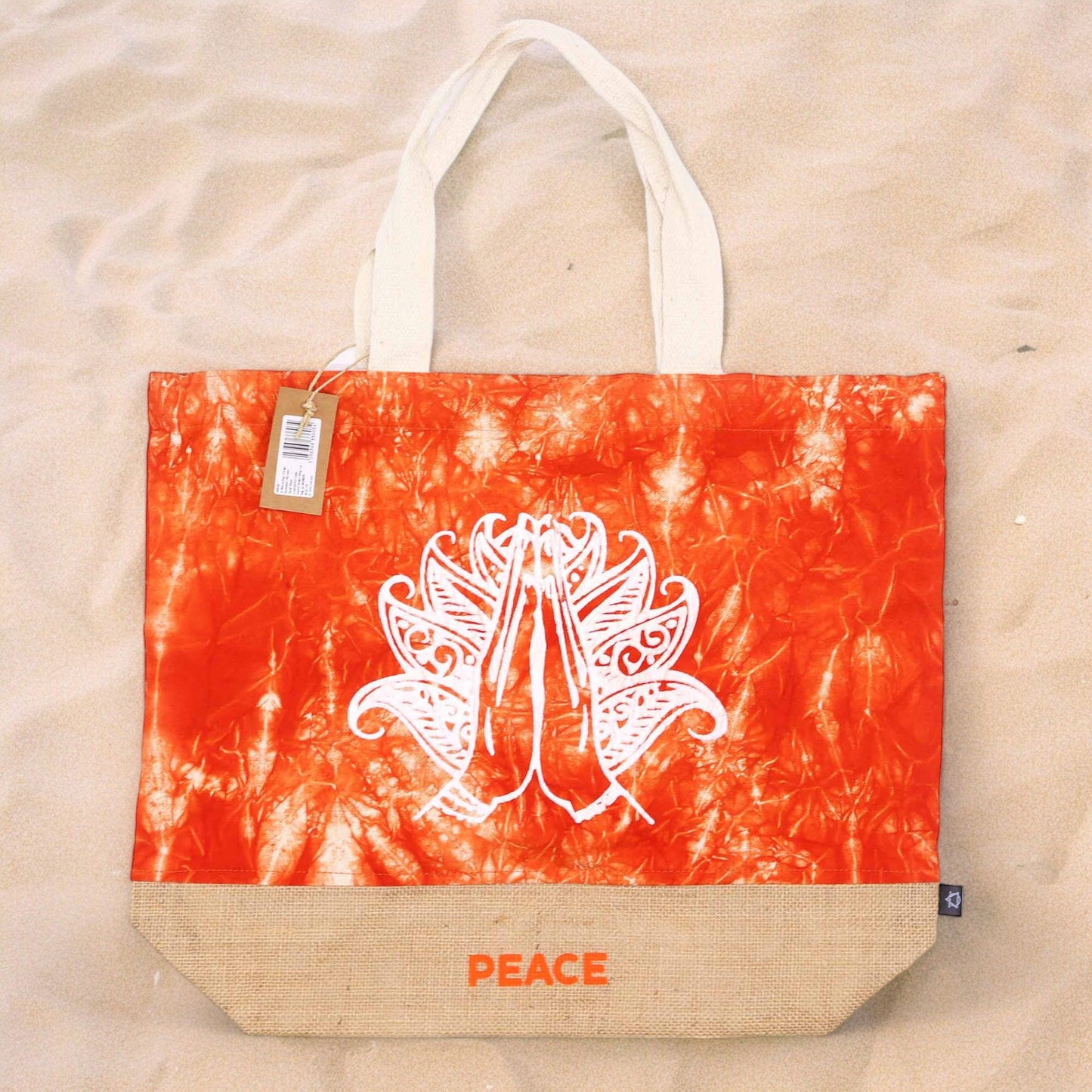 Bolsa All Natural - Naranja  - Mano Namasté - Paz